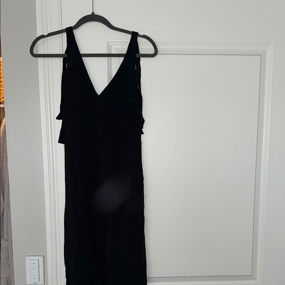 Wilfred Black Backless Dress